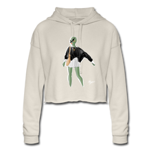 Load image into Gallery viewer, Women&#39;s Cropped Hoodie - dust