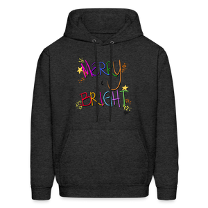 Merry and Bright Adult Sweatshirt - charcoal grey