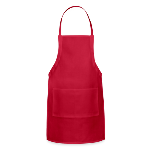 Adjustable Chic Apron - red