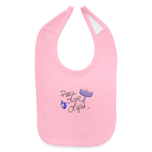 Load image into Gallery viewer, Baby Bib - light pink