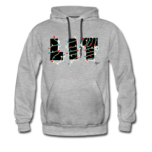 Lit Chic Luxe Hoodie - heather gray