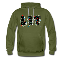 Load image into Gallery viewer, Lit Chic Luxe Hoodie - olive green