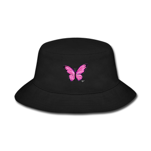 Butterfly Bucket Hat - black