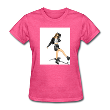 Load image into Gallery viewer, Shadow Crewneck T-shirt - heather pink