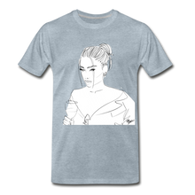 Load image into Gallery viewer, Men&#39;s Happy Hour T-Shirt - heather ice blue