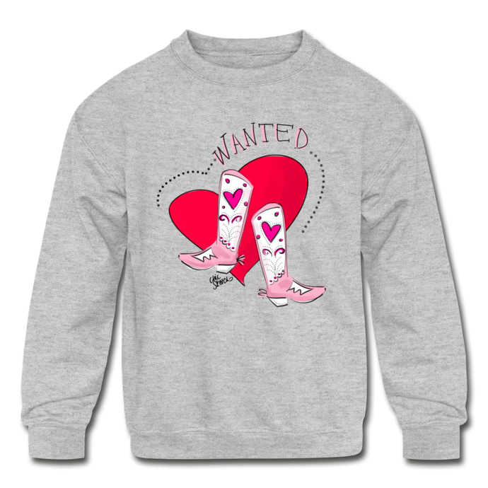 Kids' Crewneck Sweatshirt - heather gray
