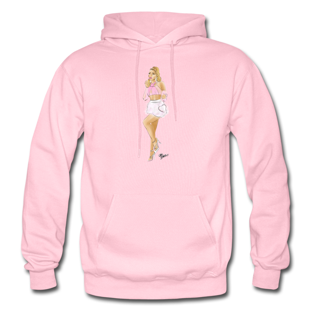 Heavy Blend Adult Hoodie - light pink