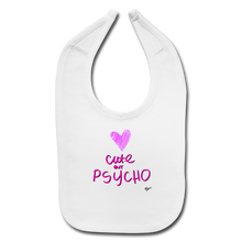 Load image into Gallery viewer, Chic Baby Bib - white