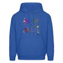 Load image into Gallery viewer, Merry and Bright Adult Sweatshirt - royal blue