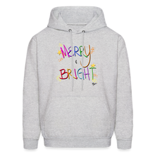 Load image into Gallery viewer, Merry and Bright Adult Sweatshirt - ash 