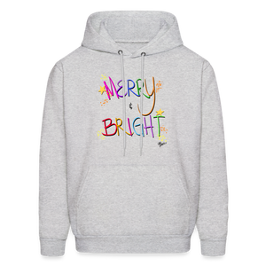 Merry and Bright Adult Sweatshirt - ash 