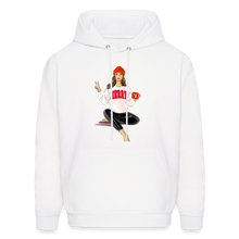 Load image into Gallery viewer, Merry Vibes Adult Hoodie - white