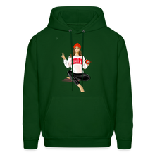 Load image into Gallery viewer, Merry Vibes Adult Hoodie - forest green