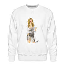 Load image into Gallery viewer, Silver Bells Adult Premium Crewneck - white