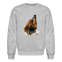Load image into Gallery viewer, Snow Babe Crewneck Sweatshirt - heather gray