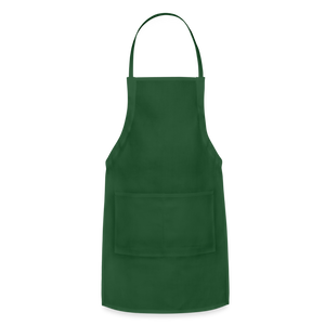 Adjustable Chic Apron - forest green